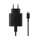 شاحن سامسونج فائق السرعة بقوة 45 واط مع كابل USB-C