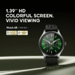 Oraimo 6R SmartWatch 1.39 inch Anti-Scratch, IP68 Waterproof - Black