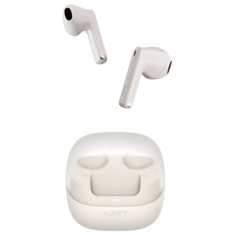 Aukey Move Flex, Model EP-M4-WH True Wireless Earbuds, White Elhadad Store