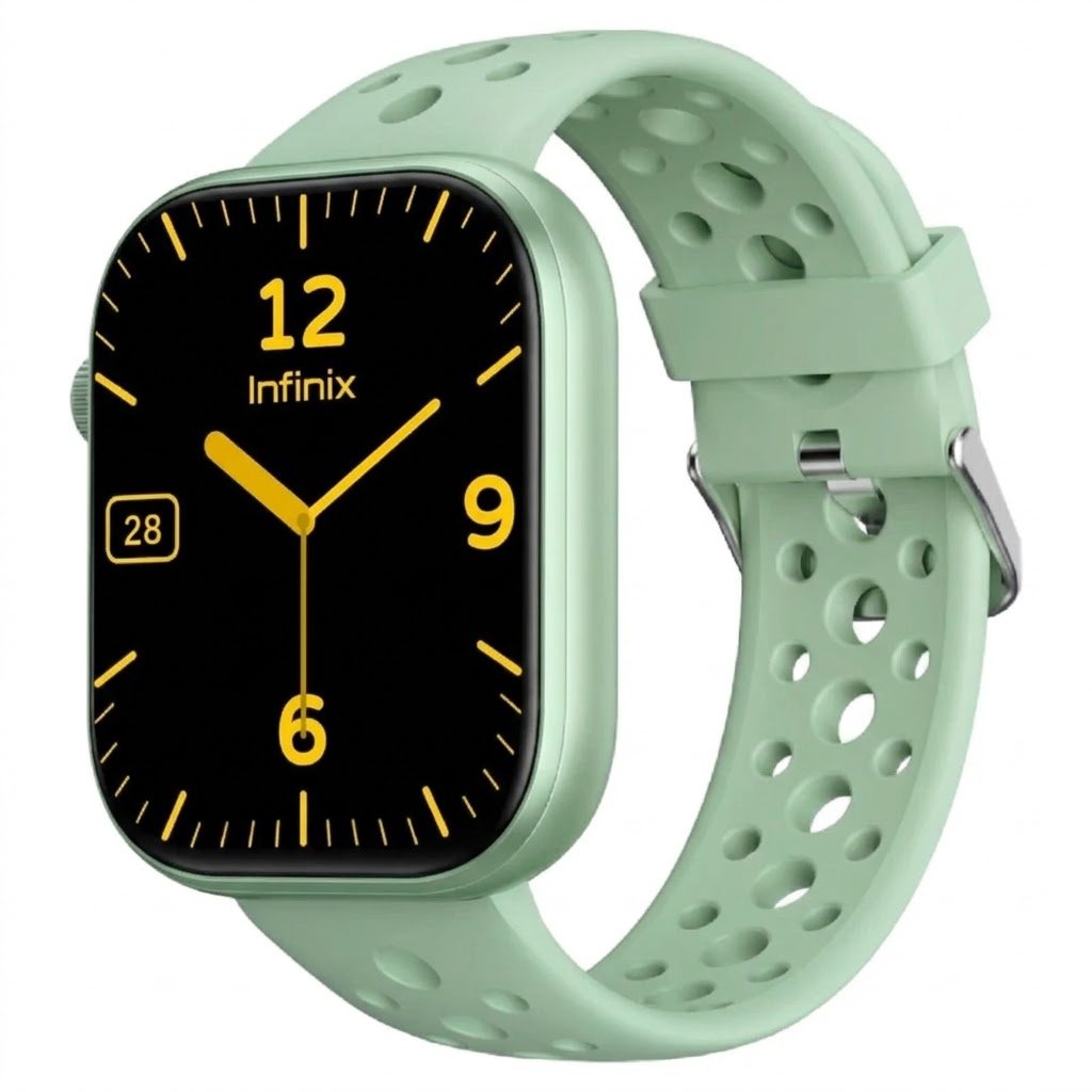 Infinix H4 Smart Watch Green Elhadad Store
