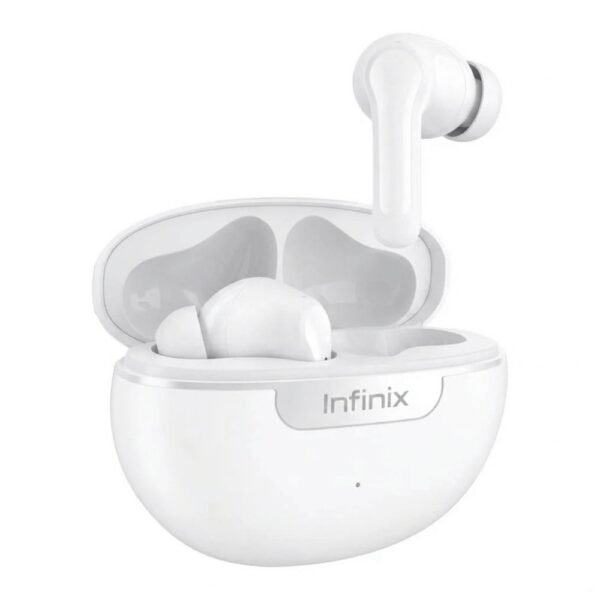 Infinix XBuds H5 Earbuds - White Elhadad Store