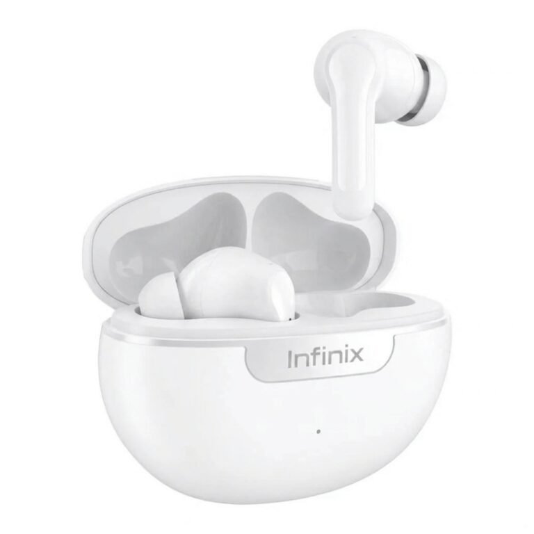 Infinix XBuds H5 Earbuds - White Elhadad Store