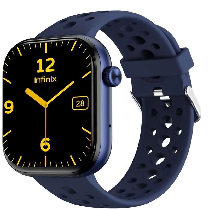 Infinix H4 Smartwatch Blue Elhadad Store